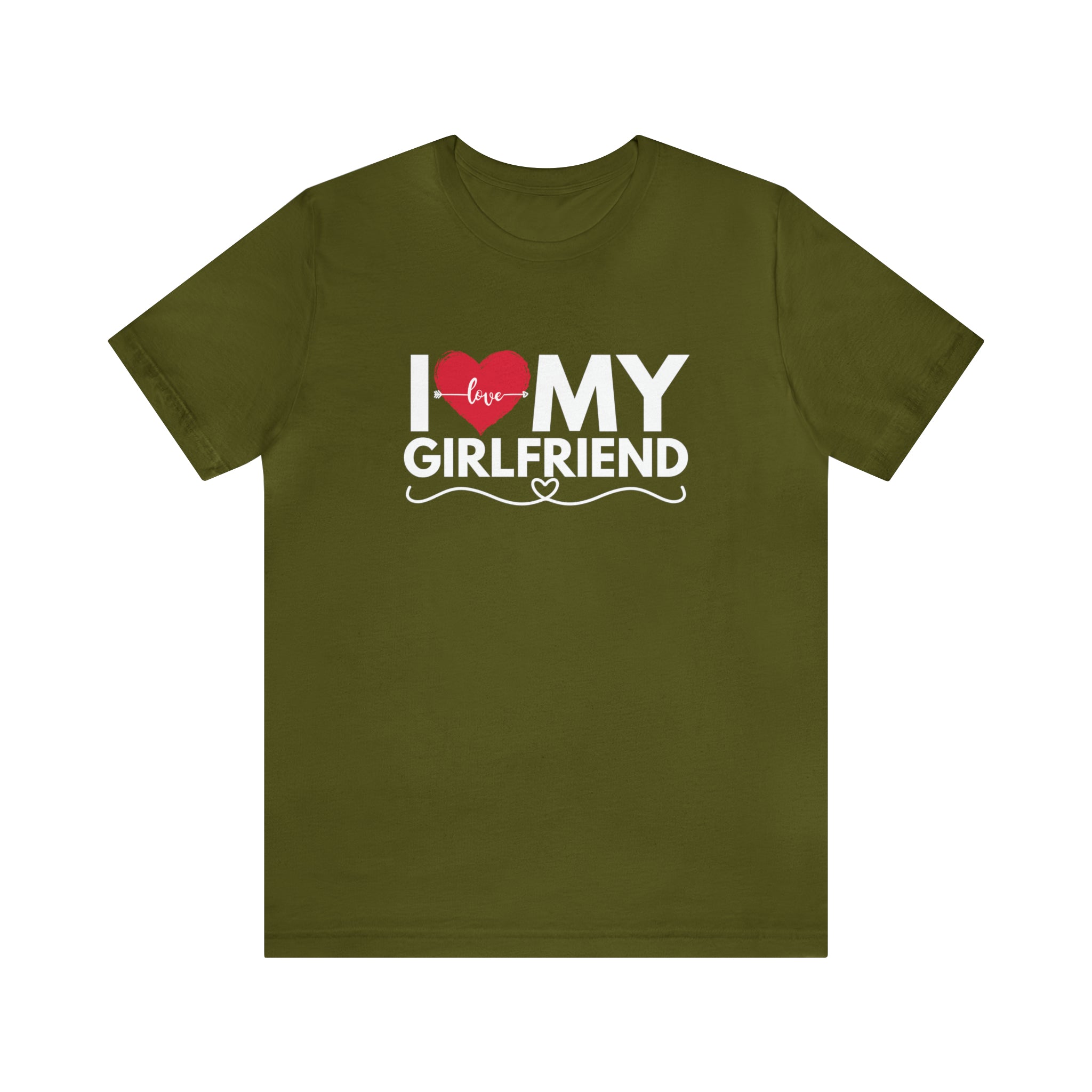I Love My Girlfriend Shirt | Couple Love T-Shirt, Pair Girlfriend Boyfriend Matching Shirt