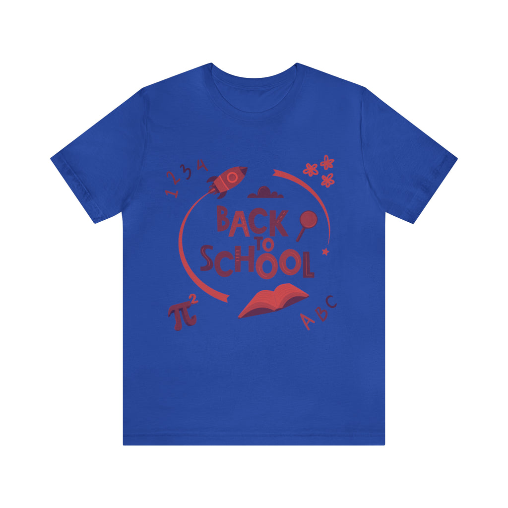 Back to School Subjects Shirt | Back to School Rocket Unisex T-Shirt