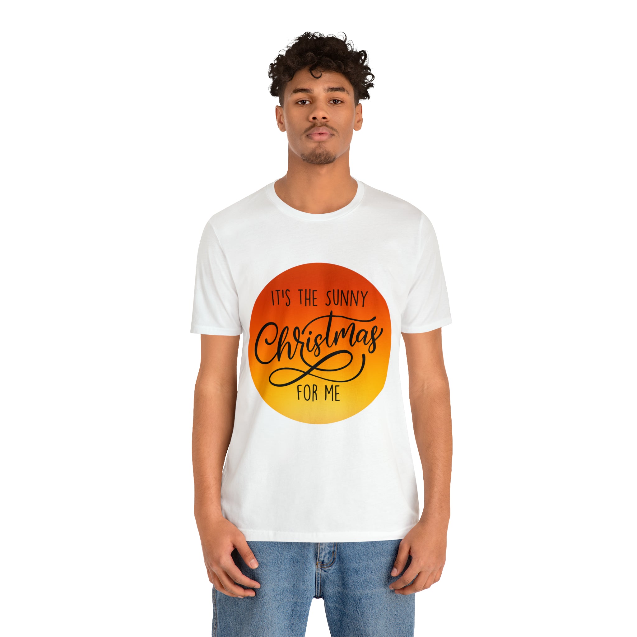 Christmas in July Orange Shirt | Christmas in July Statement T-Shirt
