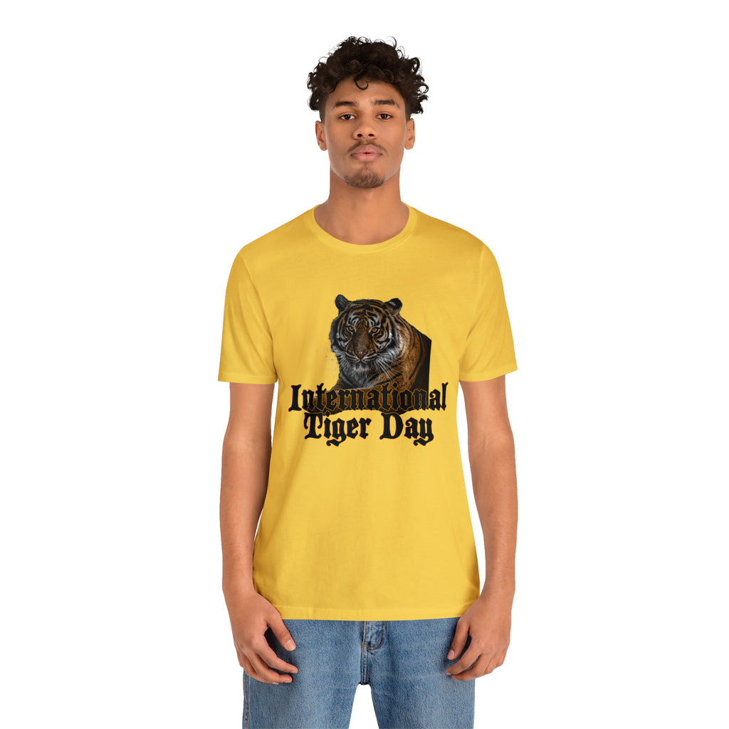 International Tiger Day | Tiger Support Unisex T-Shirt