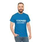 Stronger Than Cancer Shirt | Cancer Warrior Support Unisex T-Shirt