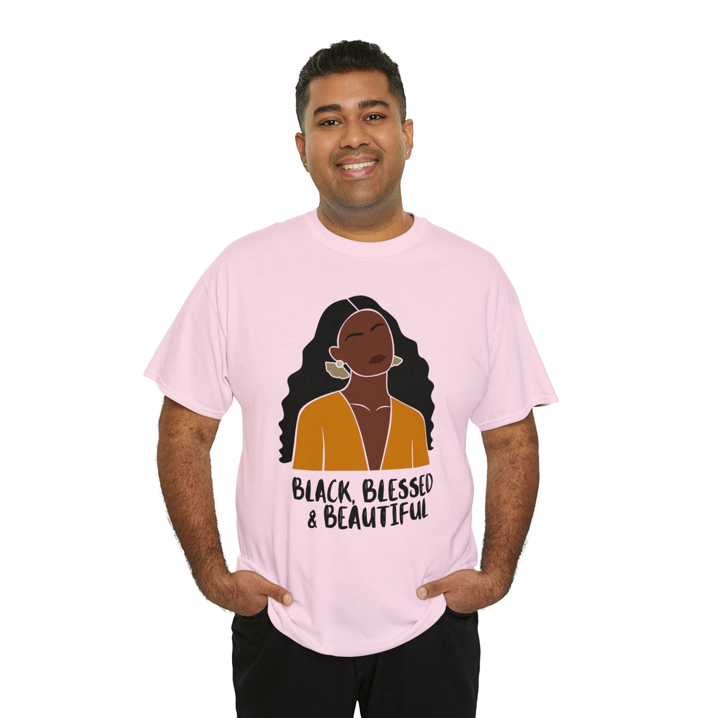 Black, Blessed & Beautiful Shirt | Empowered & Beautiful Cotton T-shirt