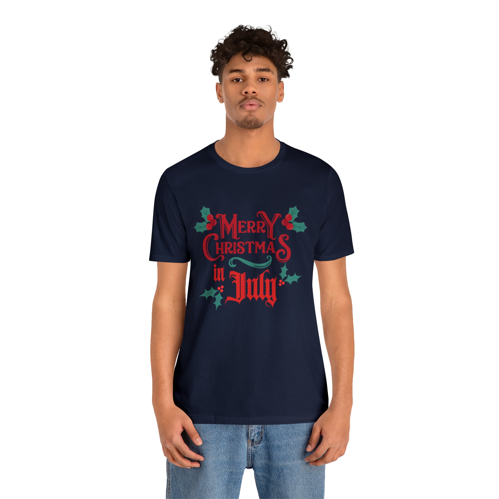 Merry Christmas in July Shirt | Christmas in July Statement T-Shirt