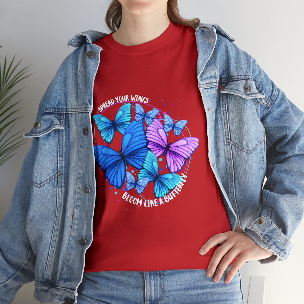 Spread Your Wings Bloom Like A Butterfly | Metamorphosis in Motion Tee