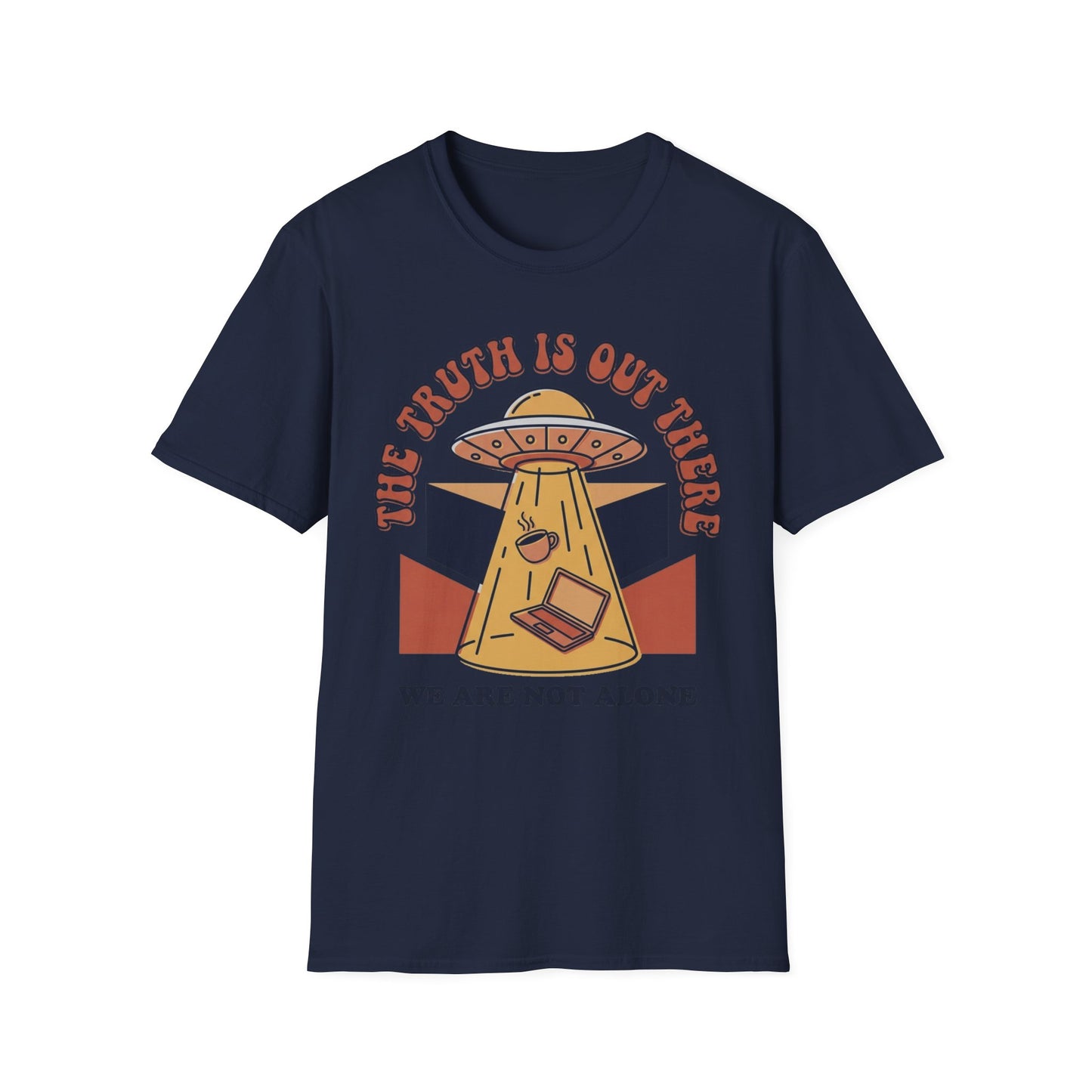The Truth Is Out There UFO Graphic T-Shirt — Vintage Alien Abduction Tee