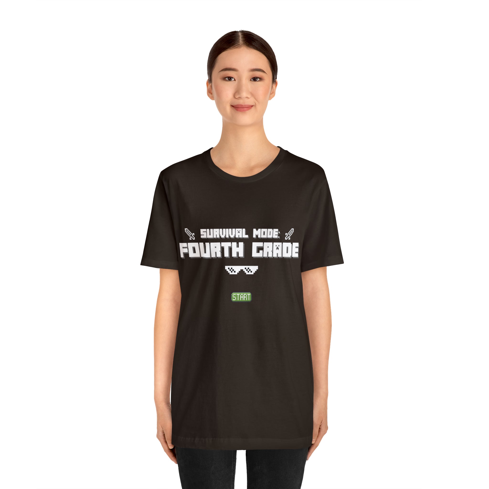 Fourth Grade Survival Mode | Minecraft Unisex T-Shirt