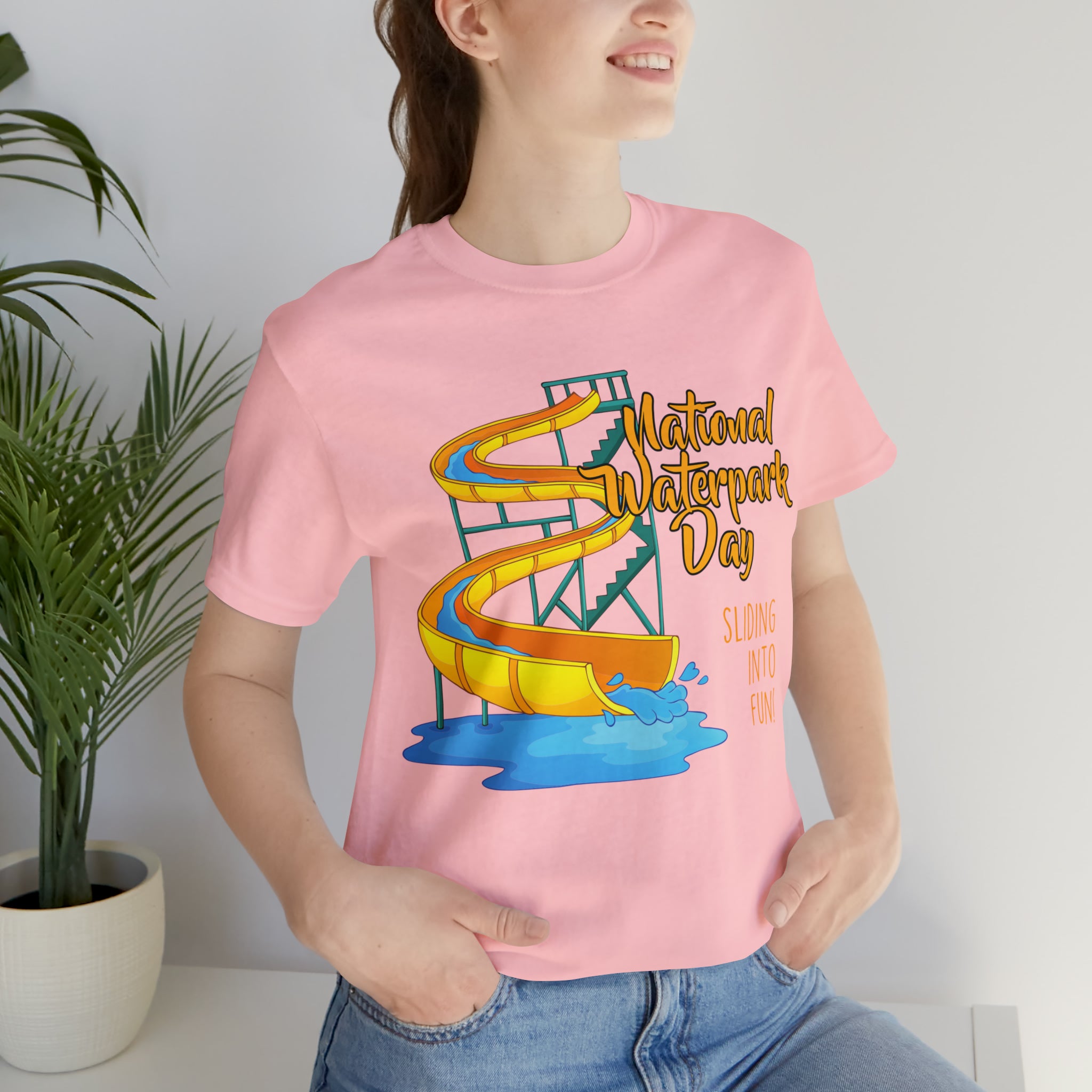 National Waterpark Day Shirt | Waterpark Slide Unisex T-Shirt