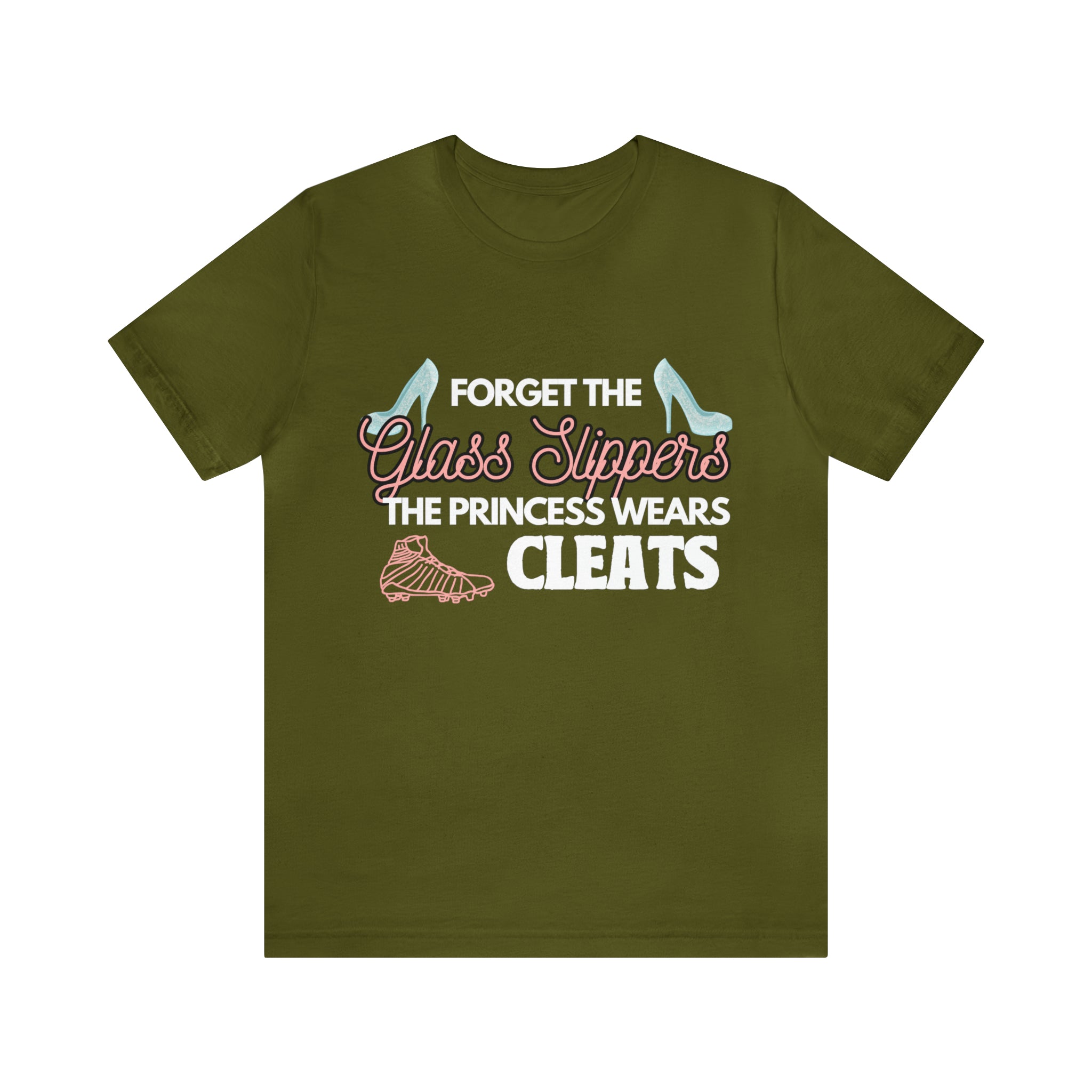 Soccer Princess Wears Cleats Shirt | Soccer Girl Women T-Shirt