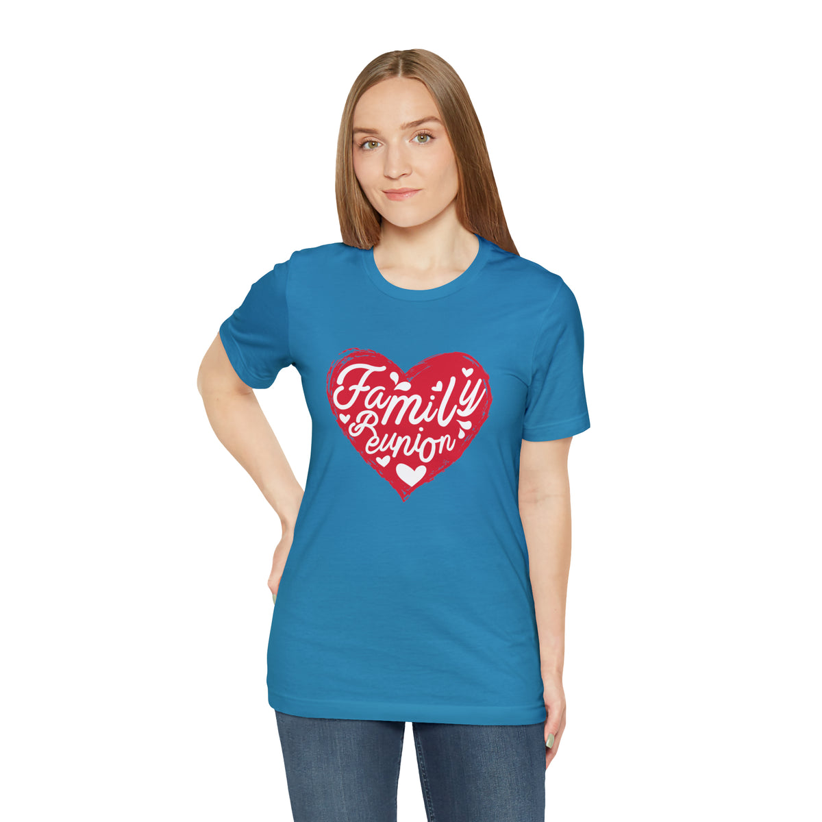 Family Reunion Heart Shirt | Family Love Unisex T-Shirt