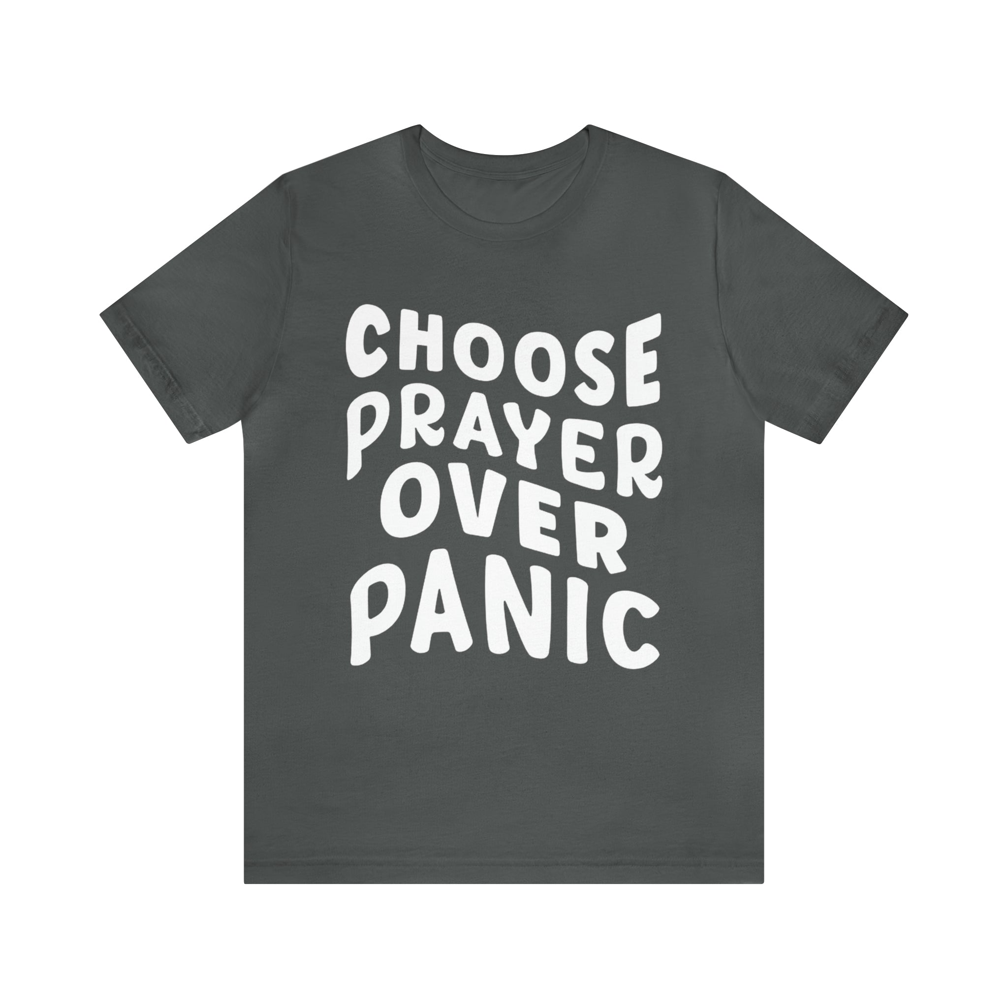 Prayer Over Panic Unisex Shirt | Religious Shirt for Prayers