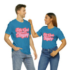 Slaying in Fifth Grade Shirt | Pink School Unisex T-Shirt