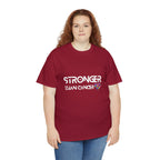 Stronger Than Cancer Shirt | Cancer Warrior Support Unisex T-Shirt