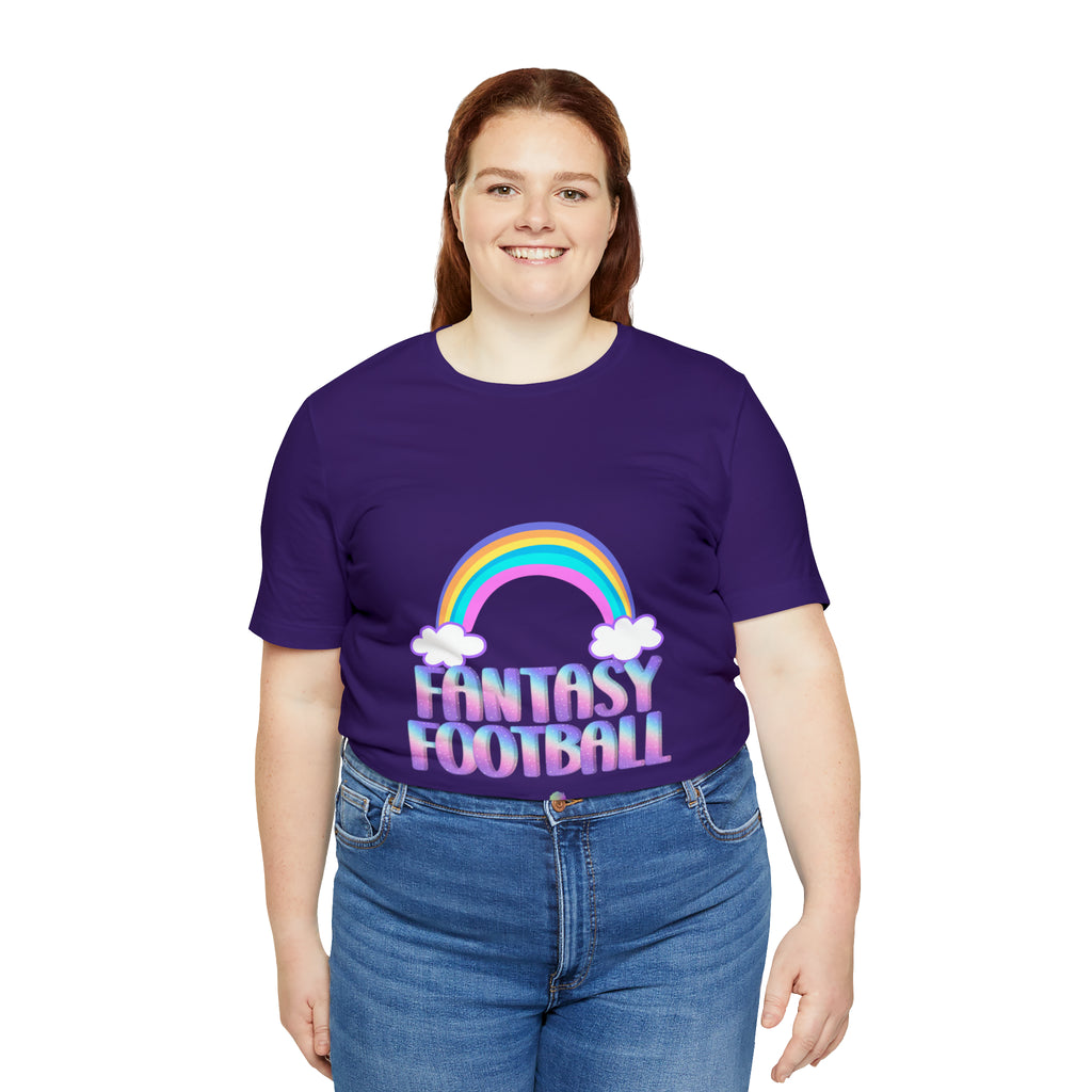 Cute Fantasy Football Shirt | Pink Cute Fantasy Football Unisex T-Shirt