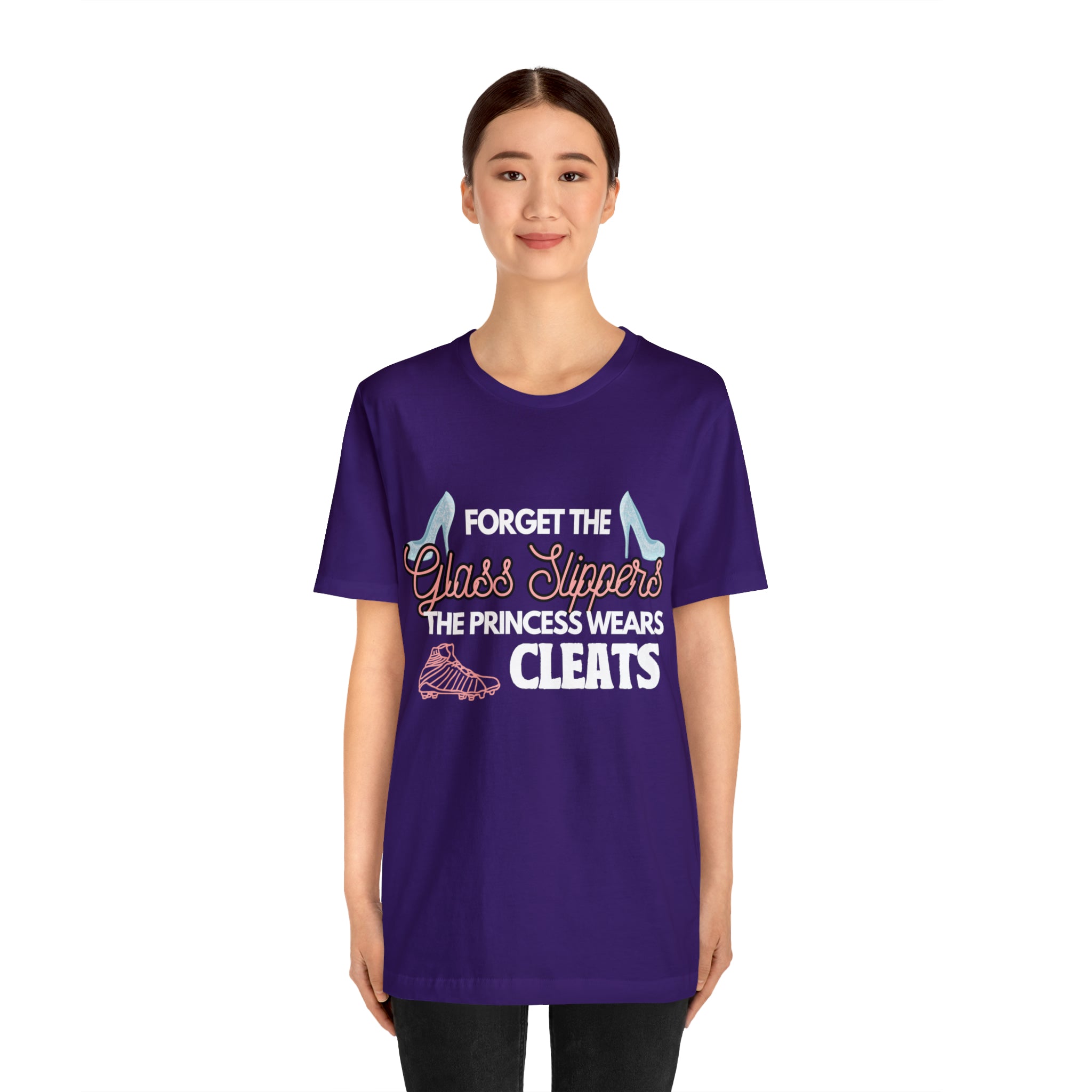 Soccer Princess Wears Cleats Shirt | Soccer Girl Women T-Shirt