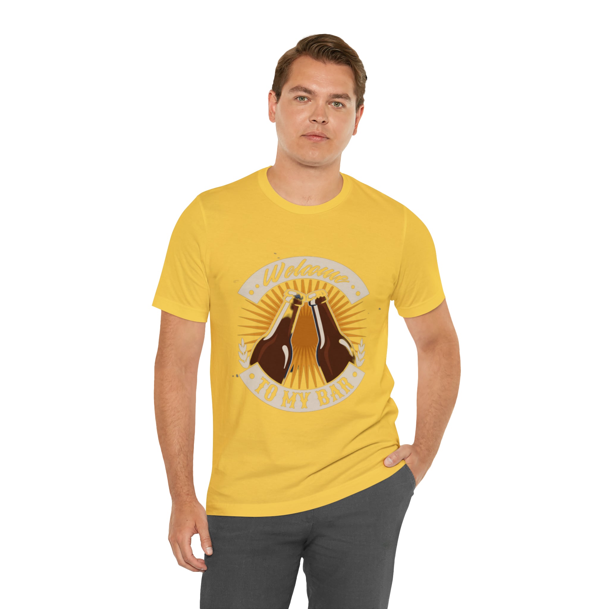 Welcome to my Bar Beer Shirt | Drink Beer Unisex T-Shirt