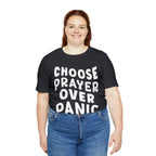 Prayer Over Panic Unisex Shirt | Religious Shirt for Prayers