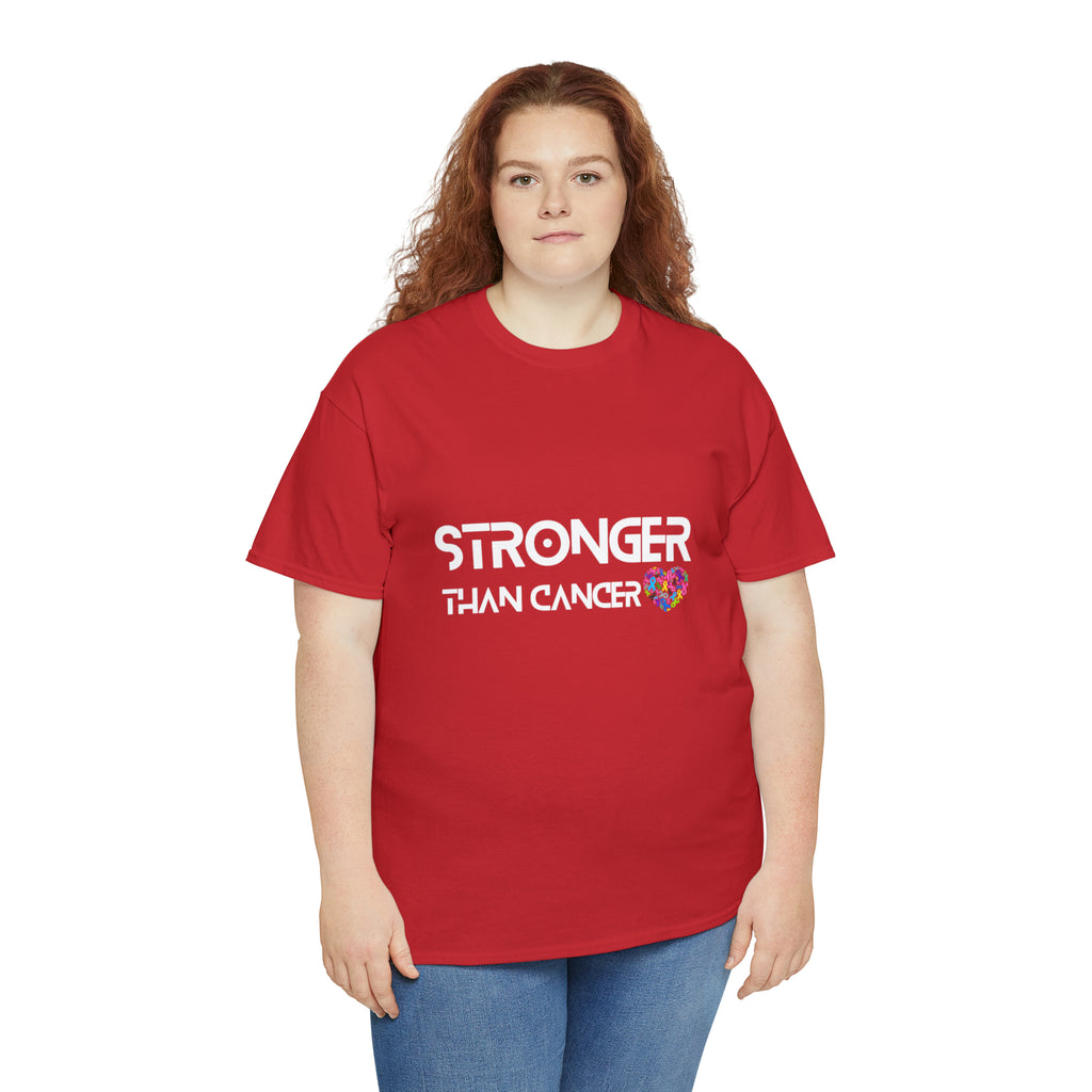 Stronger Than Cancer Shirt | Cancer Warrior Support Unisex T-Shirt