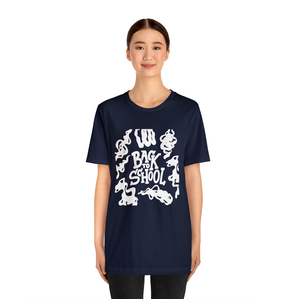 Back to School Ink Shirt | Black and White School Unisex T-Shirt