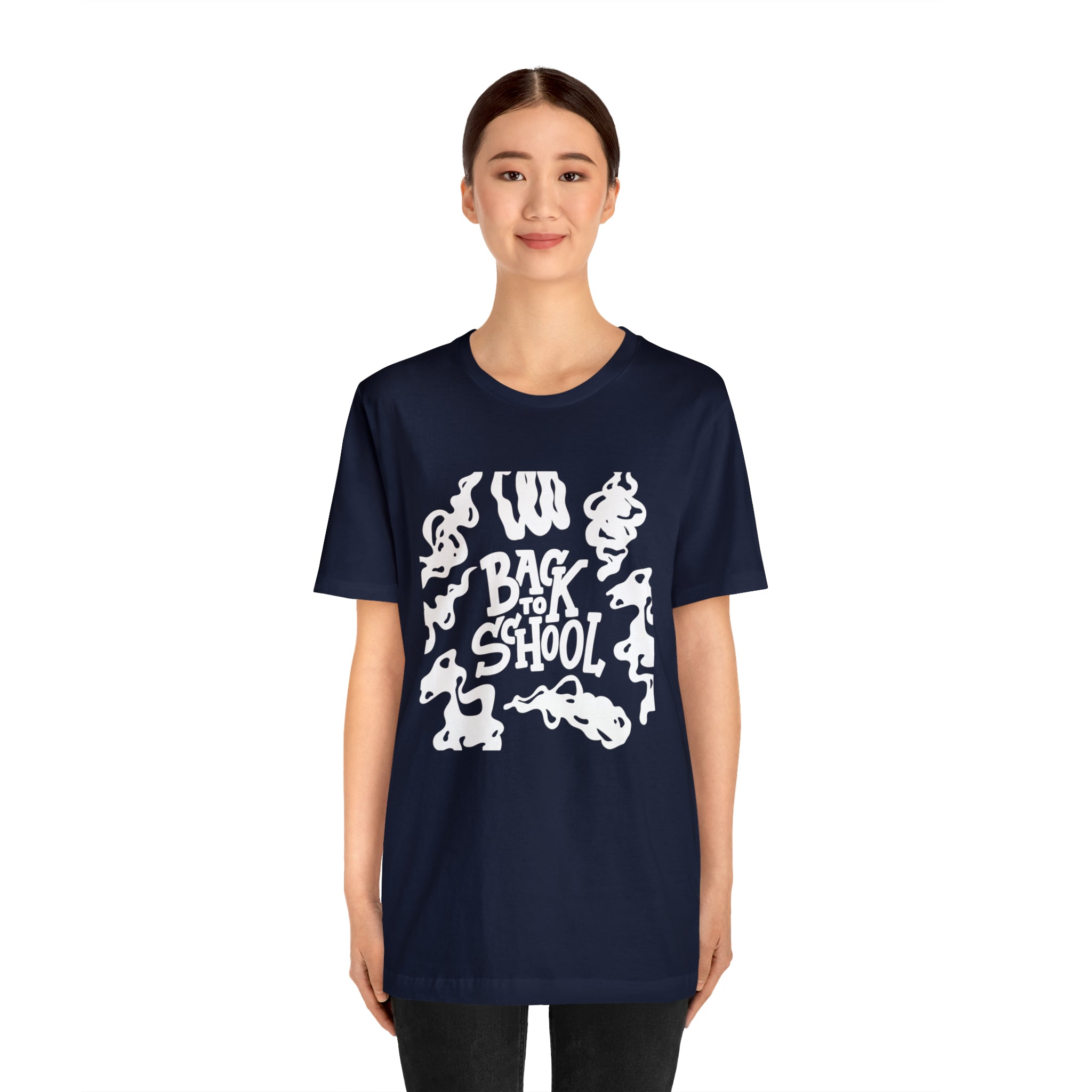 Back to School Ink Shirt | Black and White School Unisex T-Shirt