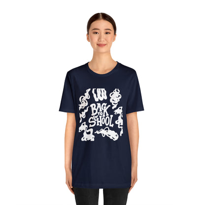 Back to School Ink Shirt | Black and White School Unisex T-Shirt