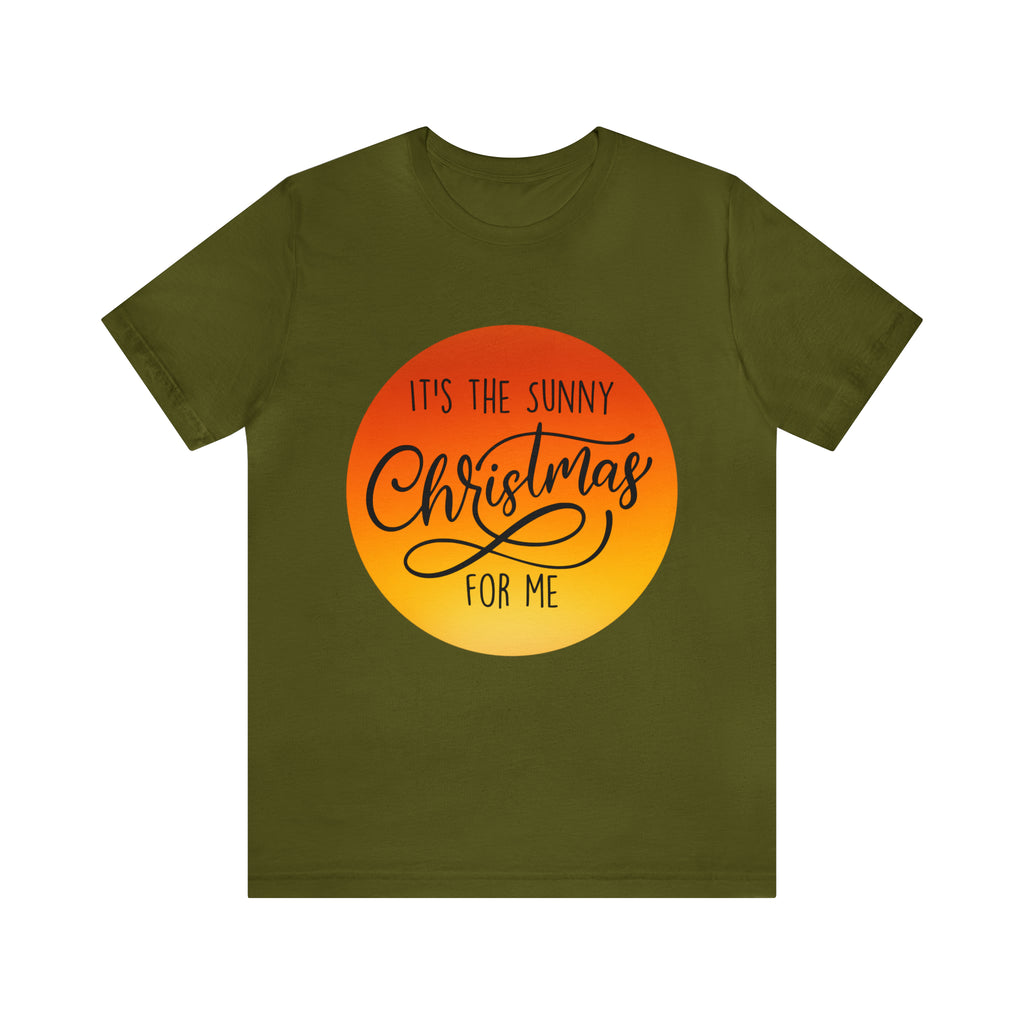 Christmas in July Orange Shirt | Christmas in July Statement T-Shirt