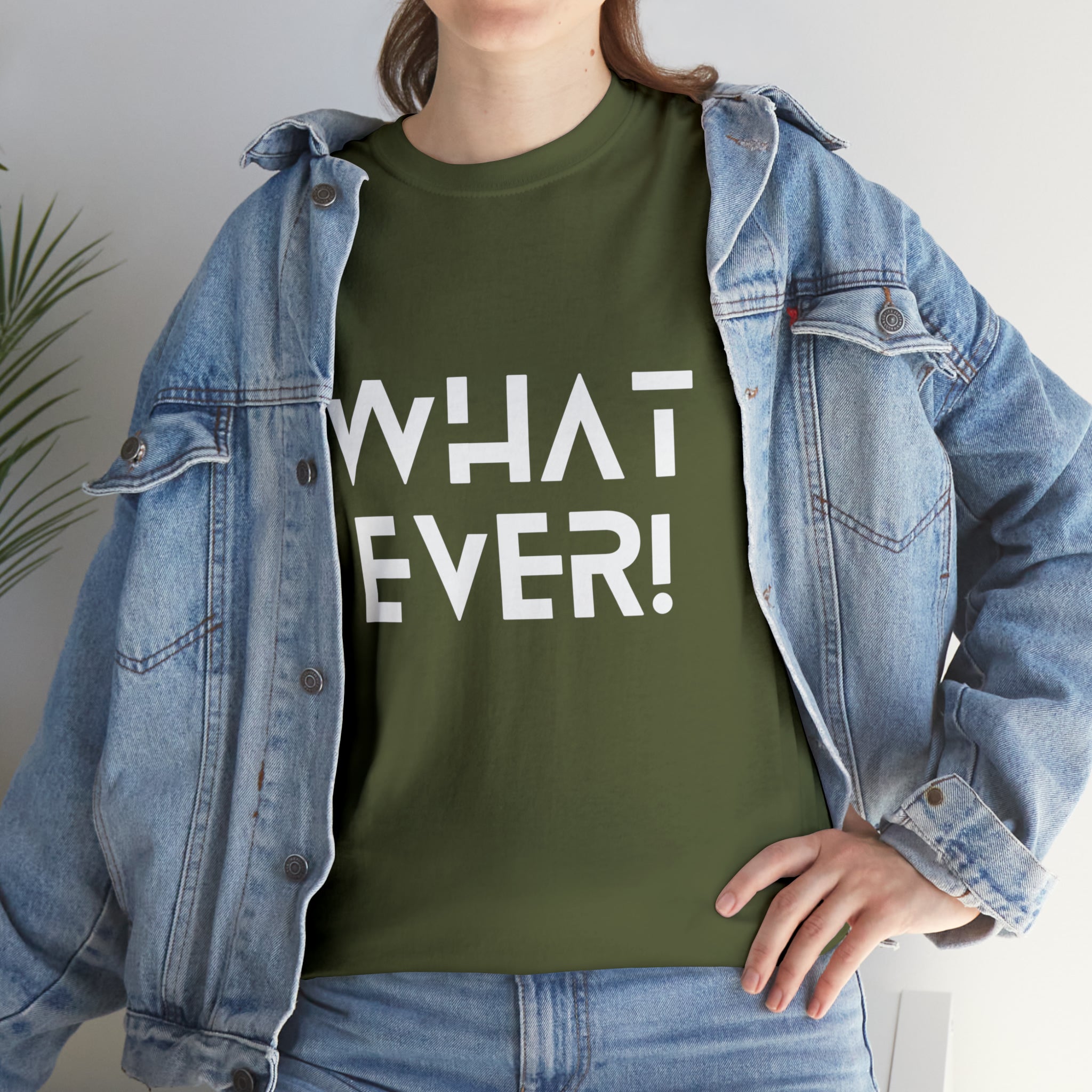 What Ever Shirt | Nonchalant Attitude Unisex T-shirt