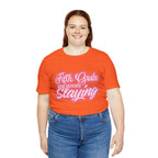 Slaying in Fifth Grade Shirt | Pink School Unisex T-Shirt