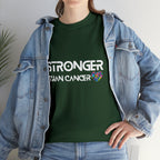 Stronger Than Cancer Shirt | Cancer Warrior Support Unisex T-Shirt