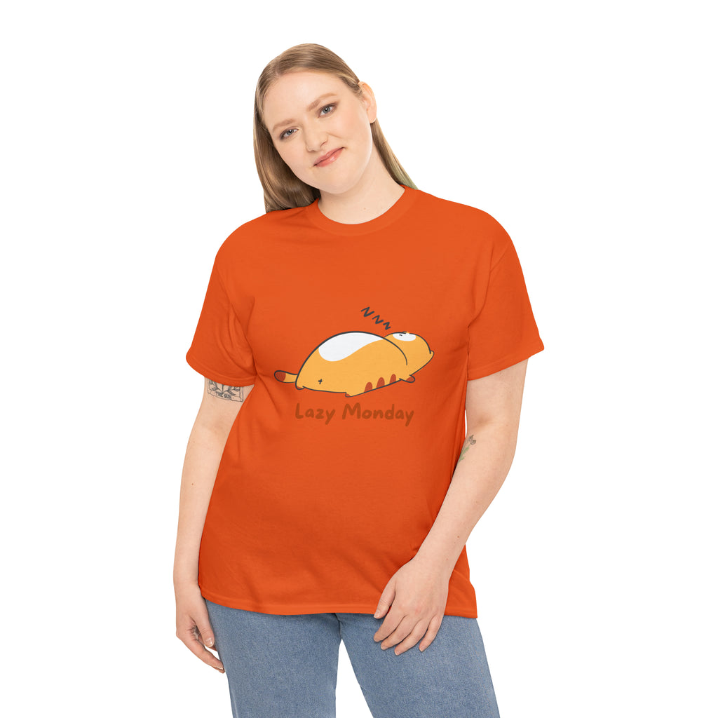 Lazy Monday Shirt | Cat Lover T-Shirt