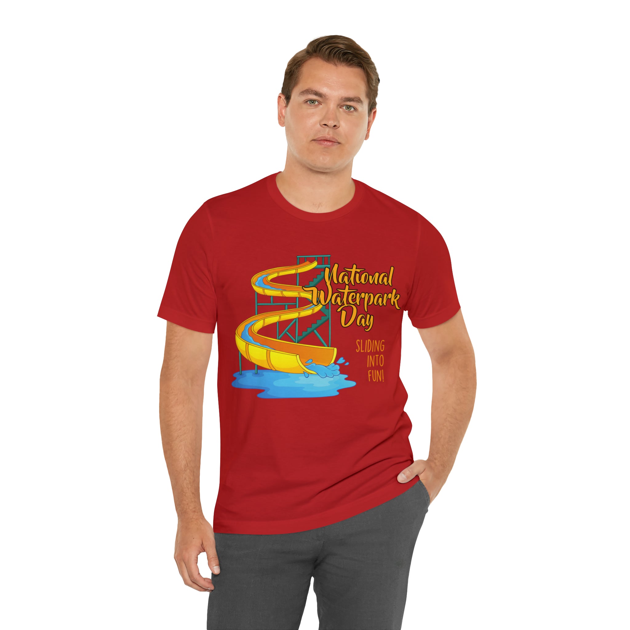 National Waterpark Day Shirt | Waterpark Slide Unisex T-Shirt