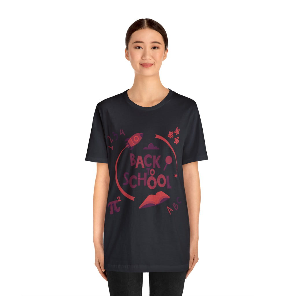 Back to School Subjects Shirt | Back to School Rocket Unisex T-Shirt