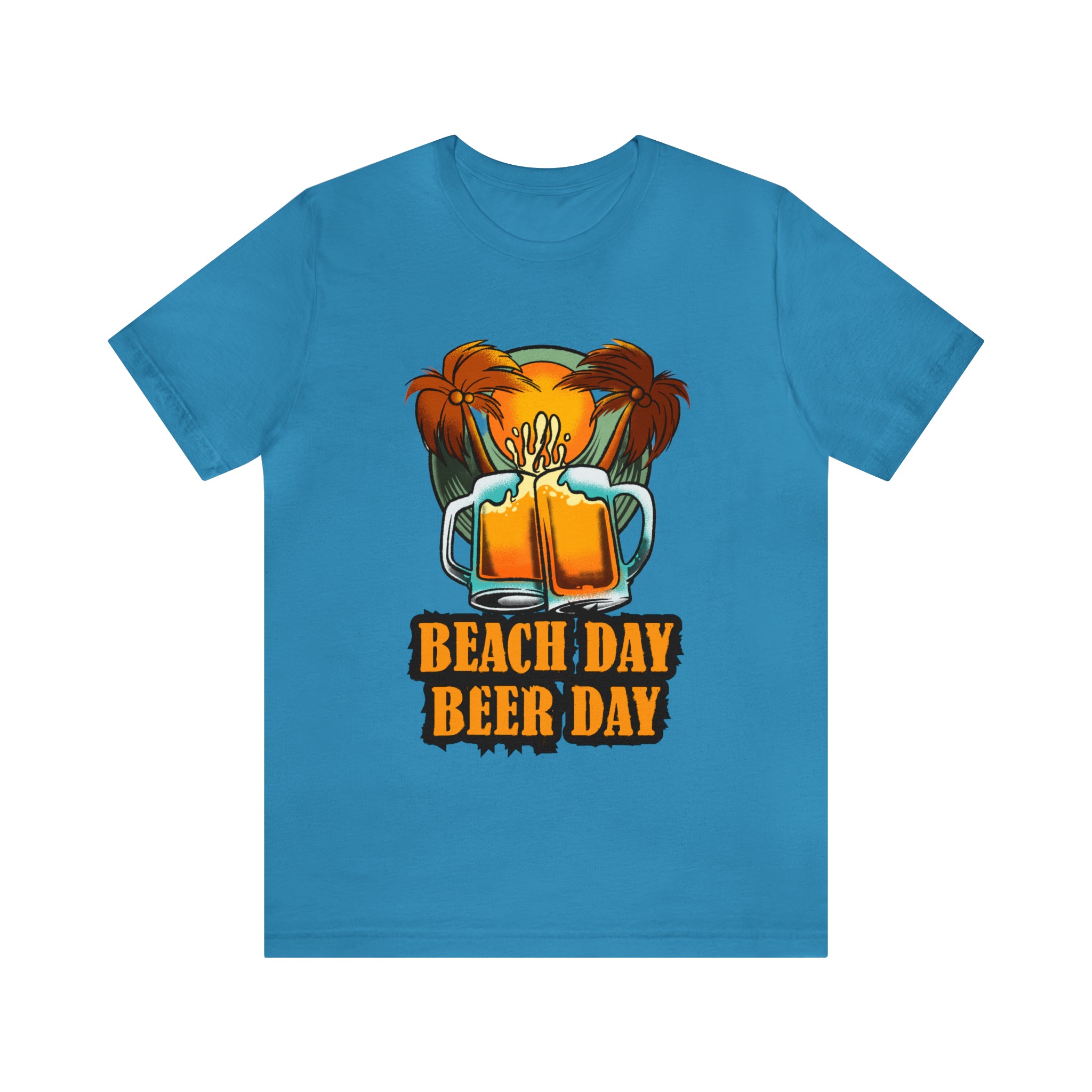 Beer Day Beach Day Shirt | Drink Beer Unisex T-Shirt