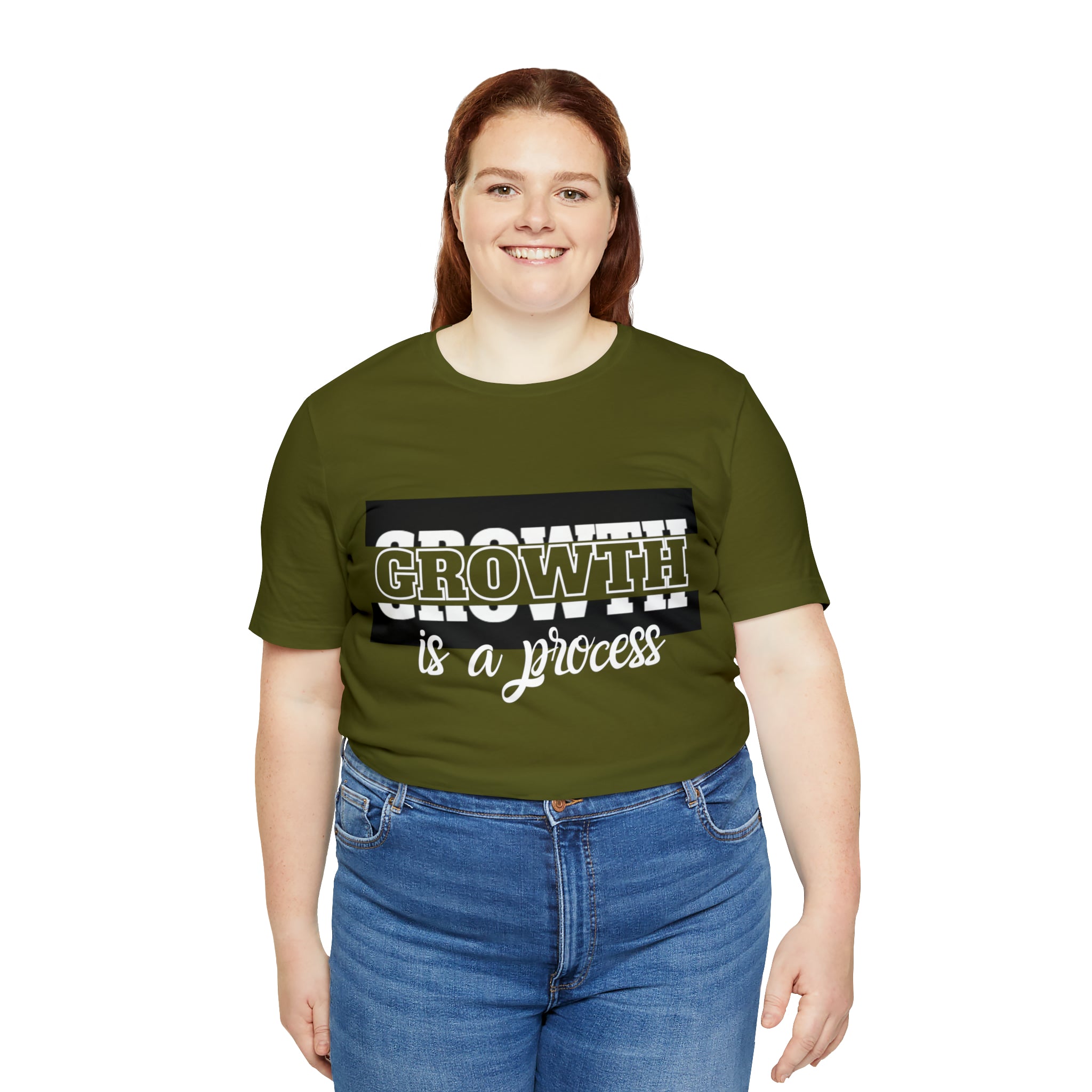 Growth Is A Process Shirt | Trendy Statement Unisex Tee