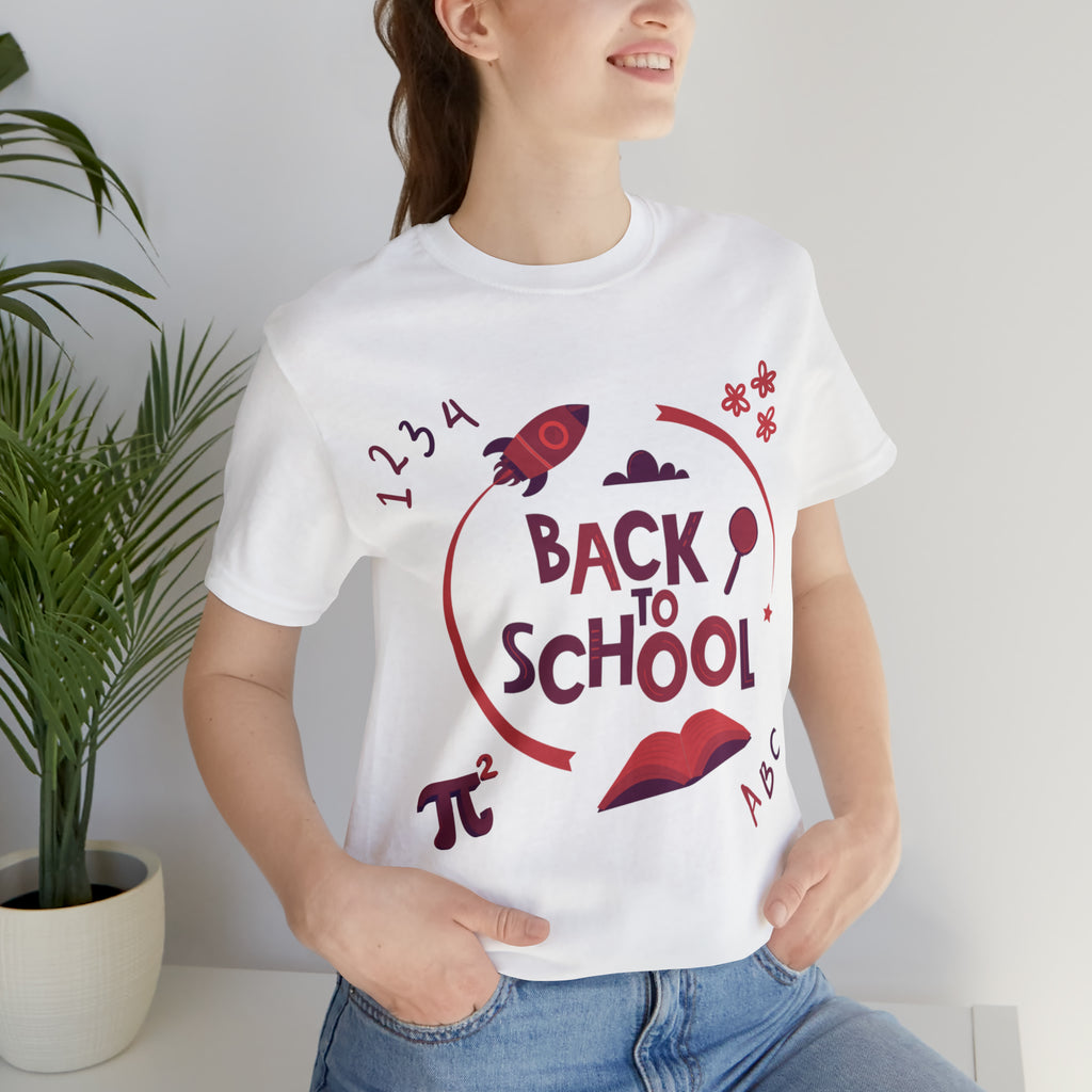 Back to School Subjects Shirt | Back to School Rocket Unisex T-Shirt