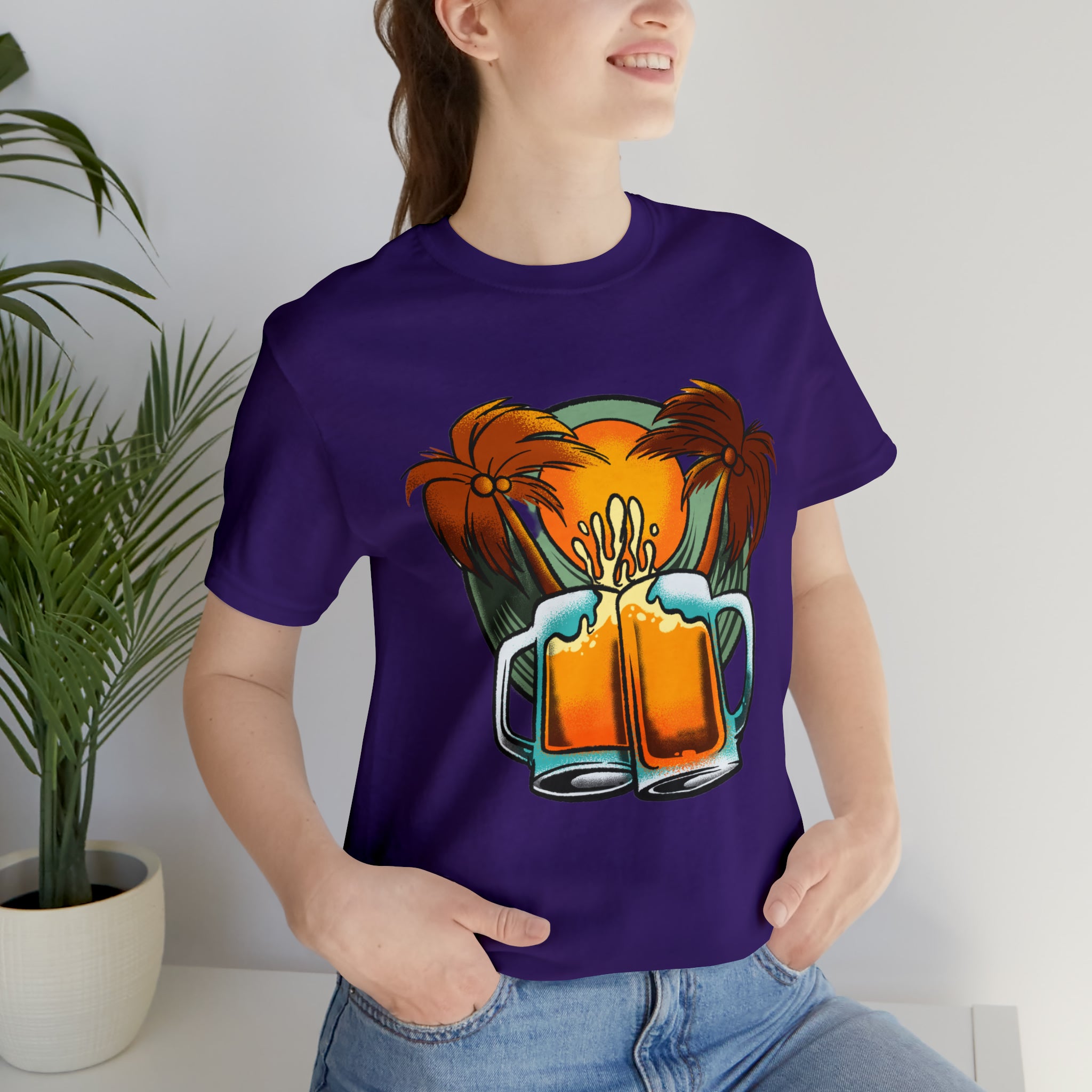 Beer Day Beach Day Shirt | Drink Beer Unisex T-Shirt