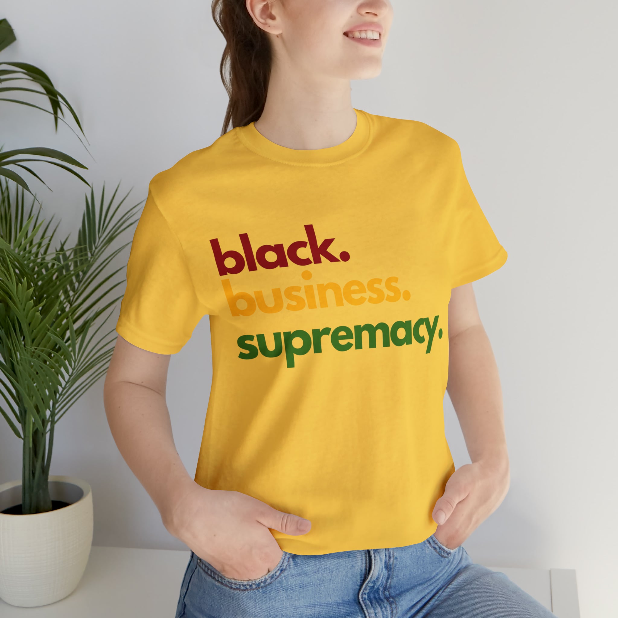 Black Business Supremacy Shirt | Support Black Businesses Unisex T-Shirt