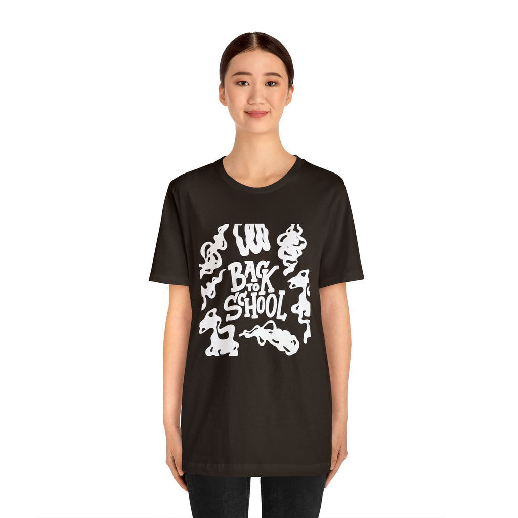 Back to School Ink Shirt | Black and White School Unisex T-Shirt