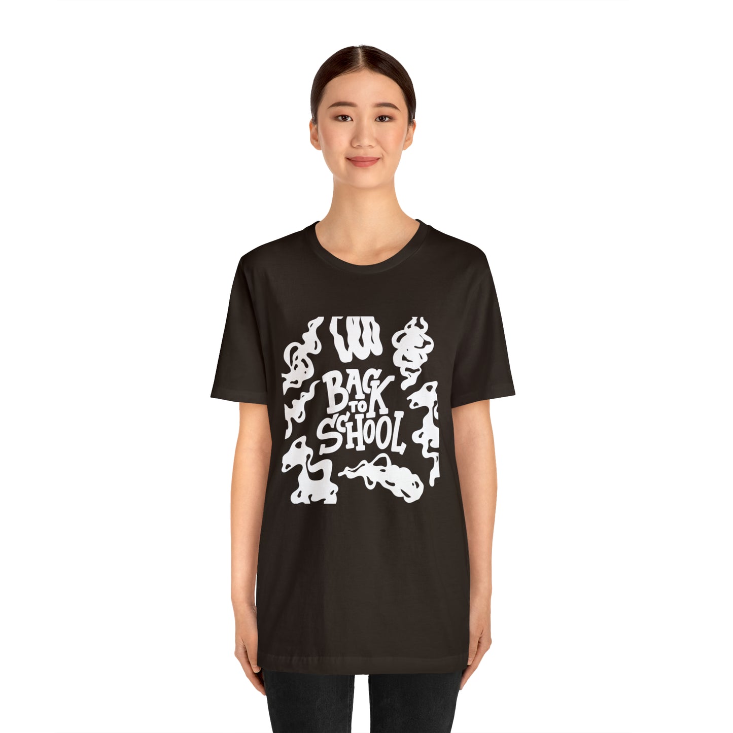 Back to School Ink Shirt | Black and White School Unisex T-Shirt