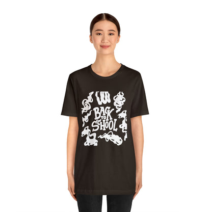 Back to School Ink Shirt | Black and White School Unisex T-Shirt