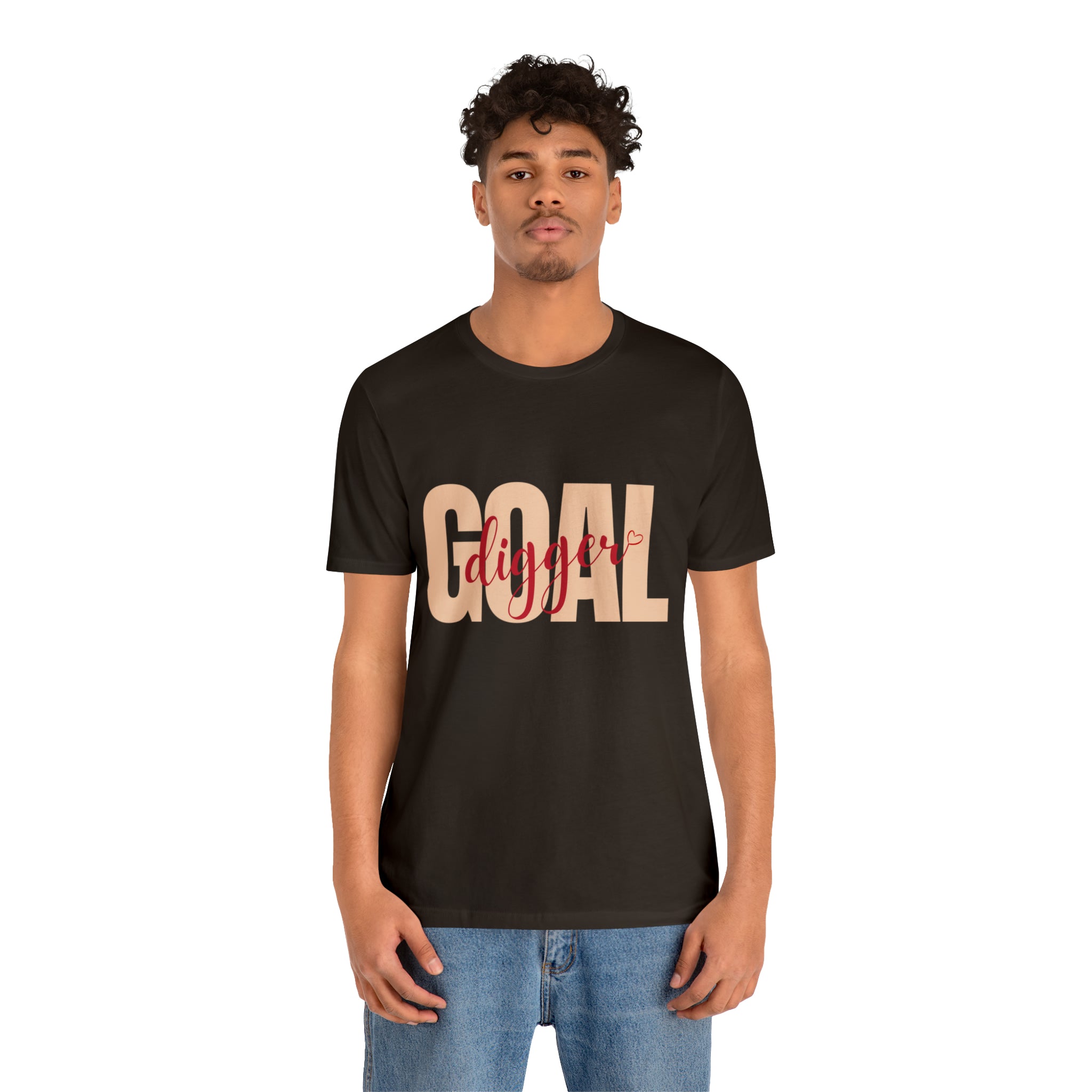 Goal Digger Shirt | Minimalist Statement Unisex T-Shirt