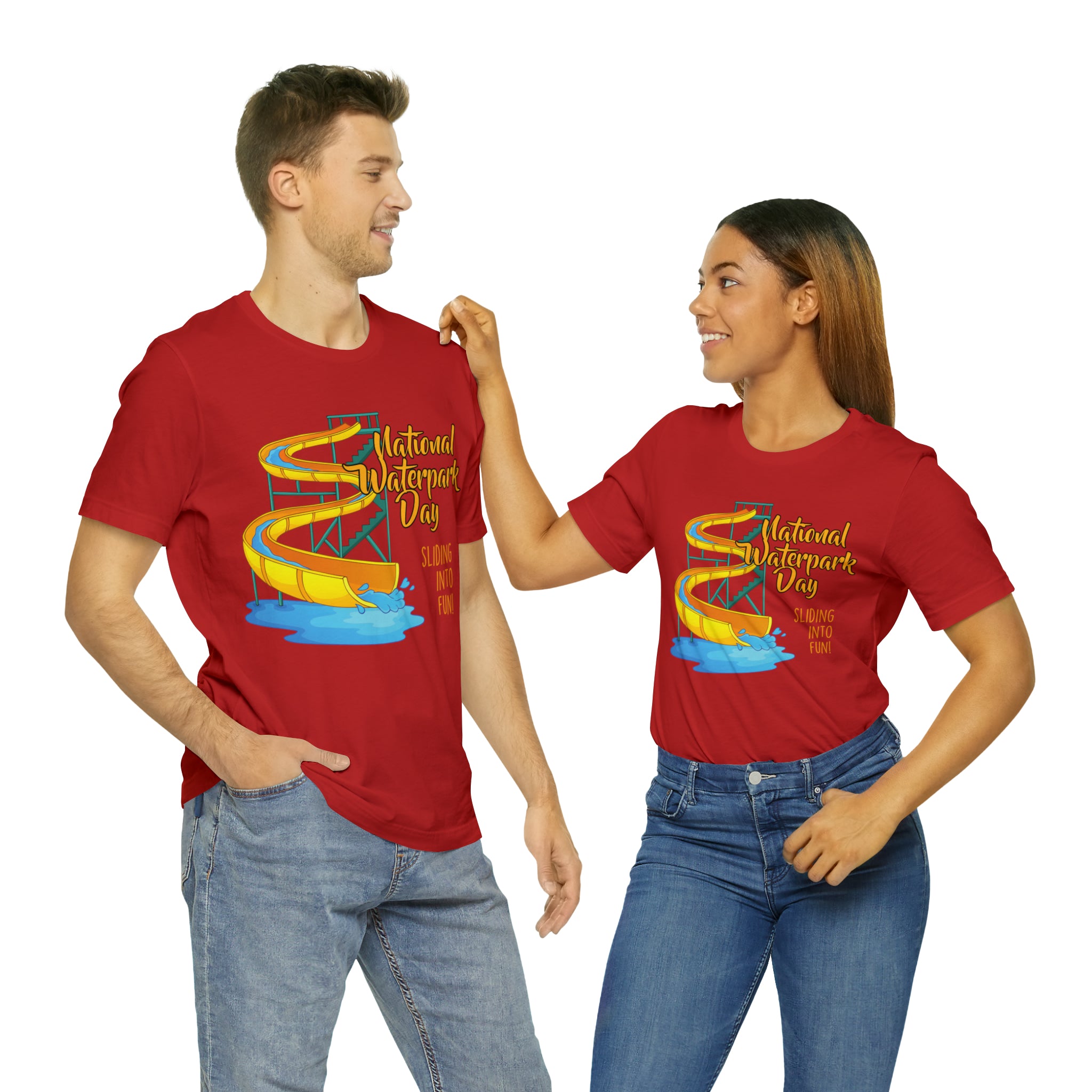 National Waterpark Day Shirt | Waterpark Slide Unisex T-Shirt