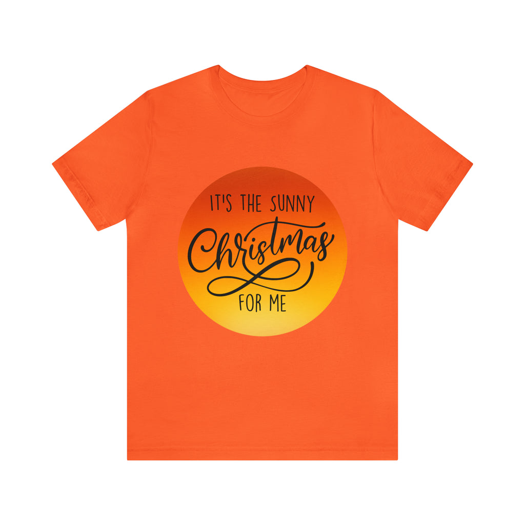 Christmas in July Orange Shirt | Christmas in July Statement T-Shirt