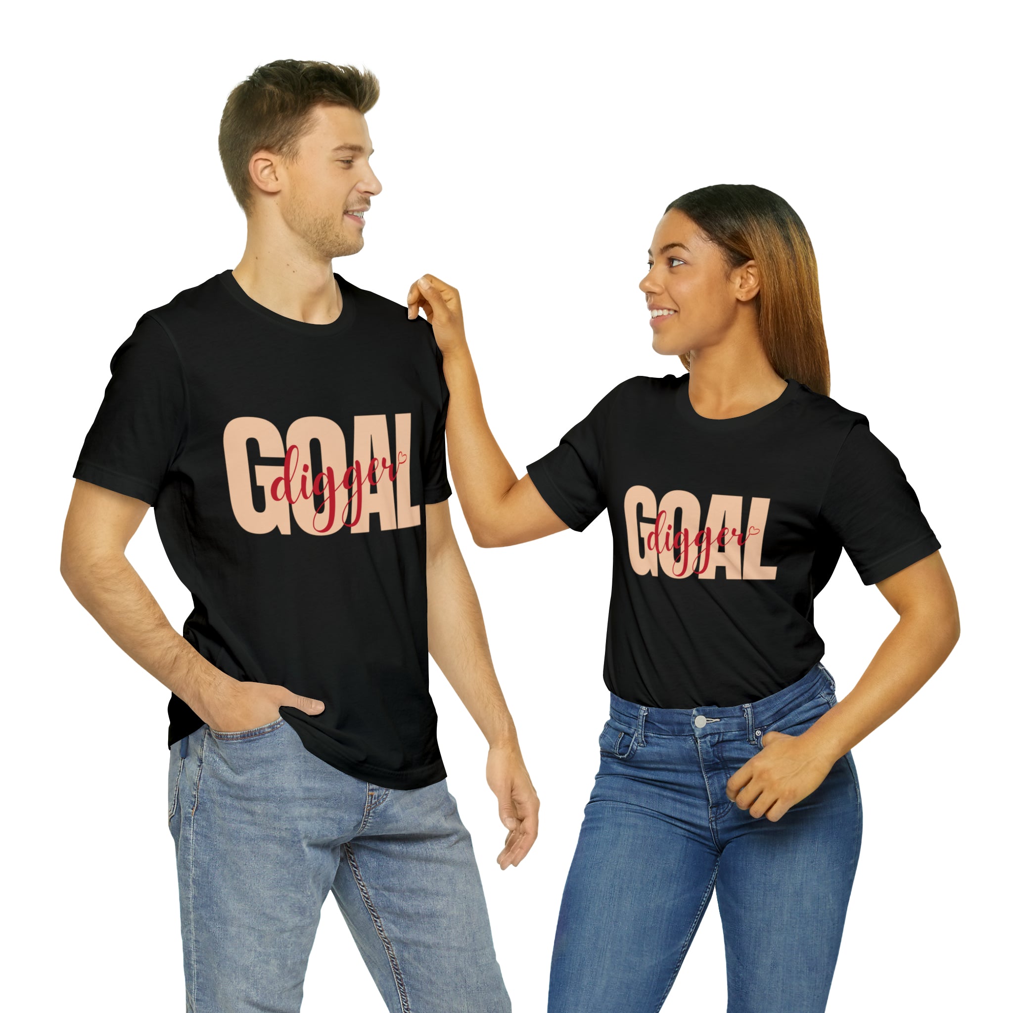 Goal Digger Shirt | Minimalist Statement Unisex T-Shirt