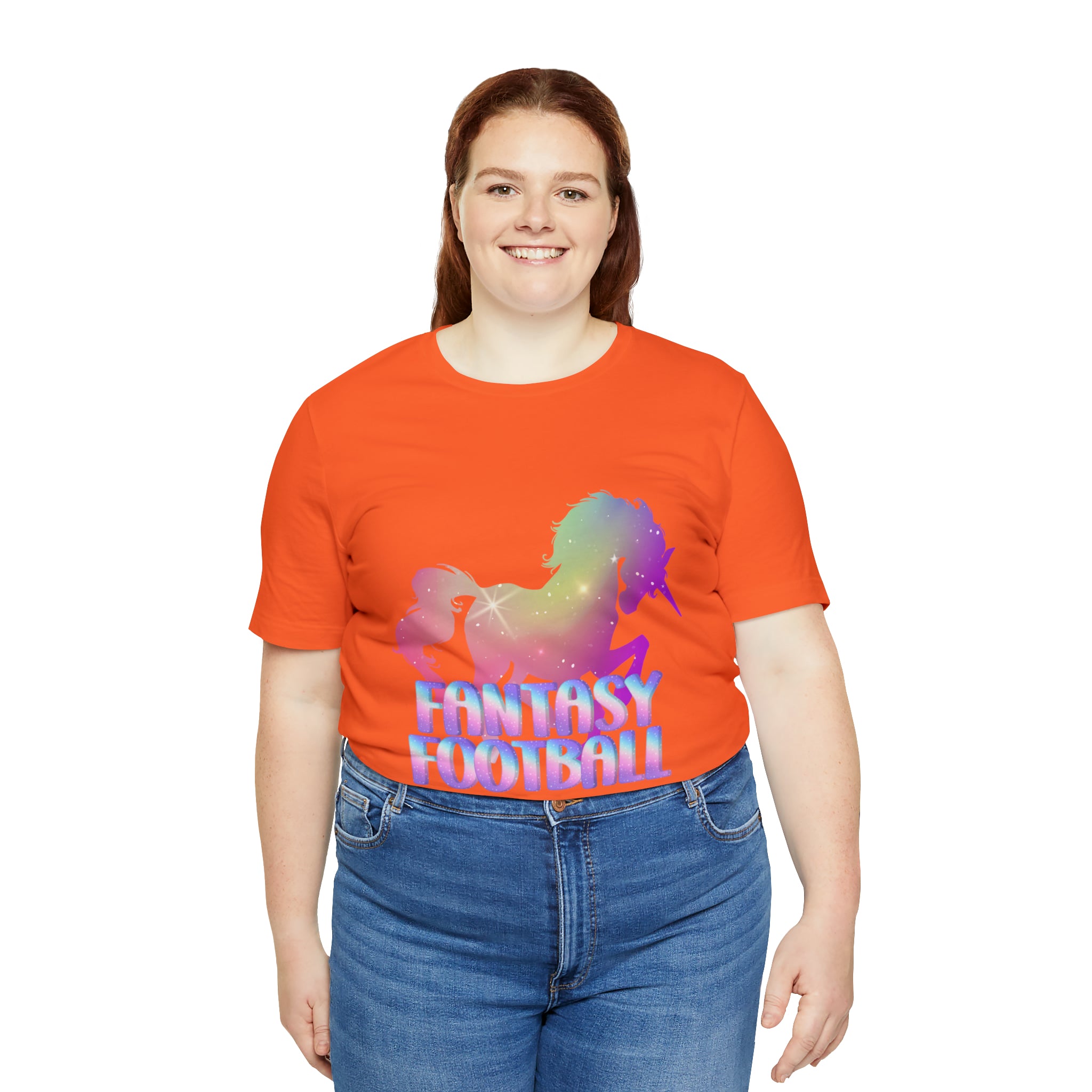 Fantasy Football Pink Shirt | Unicorn Fantasy Football Unisex T-Shirt