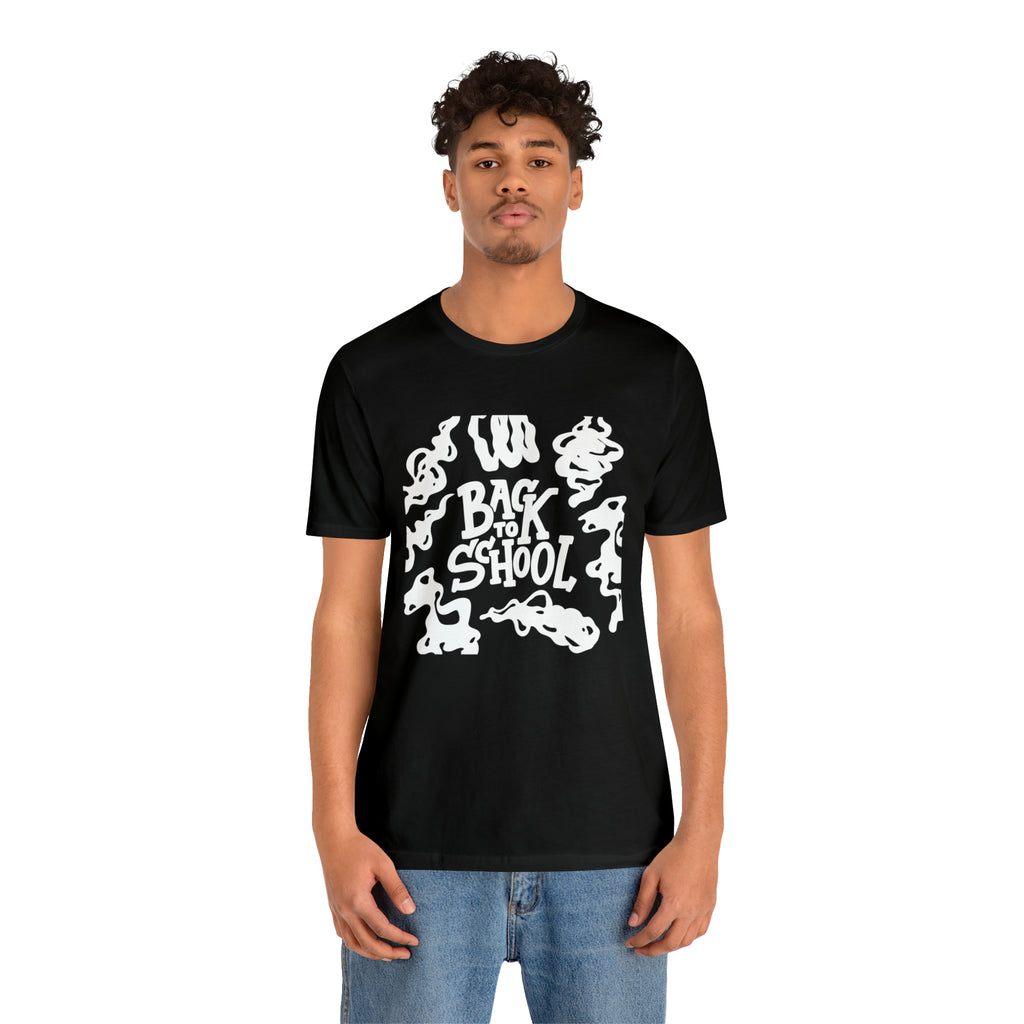 Back to School Ink Shirt | Black and White School Unisex T-Shirt