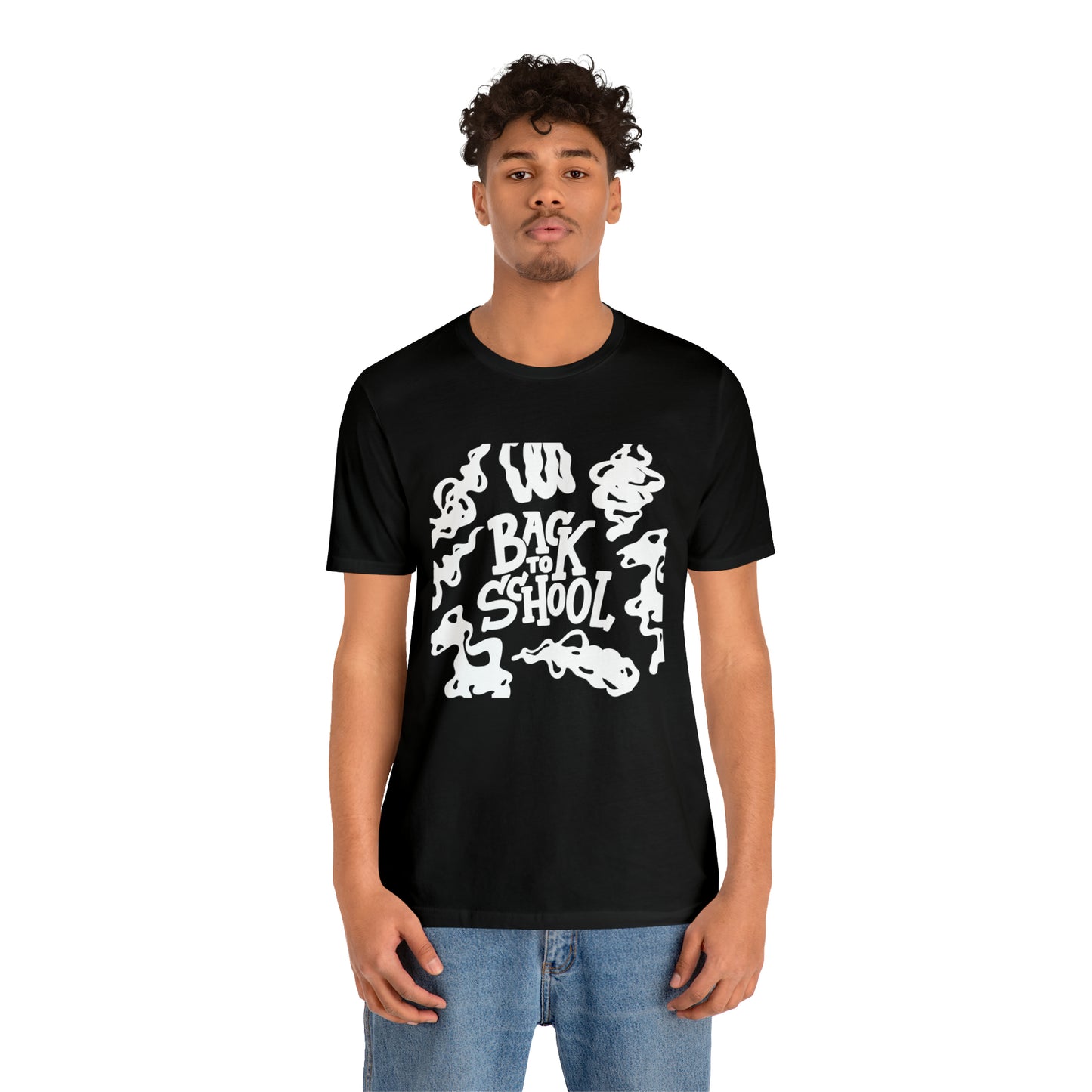 Back to School Ink Shirt | Black and White School Unisex T-Shirt