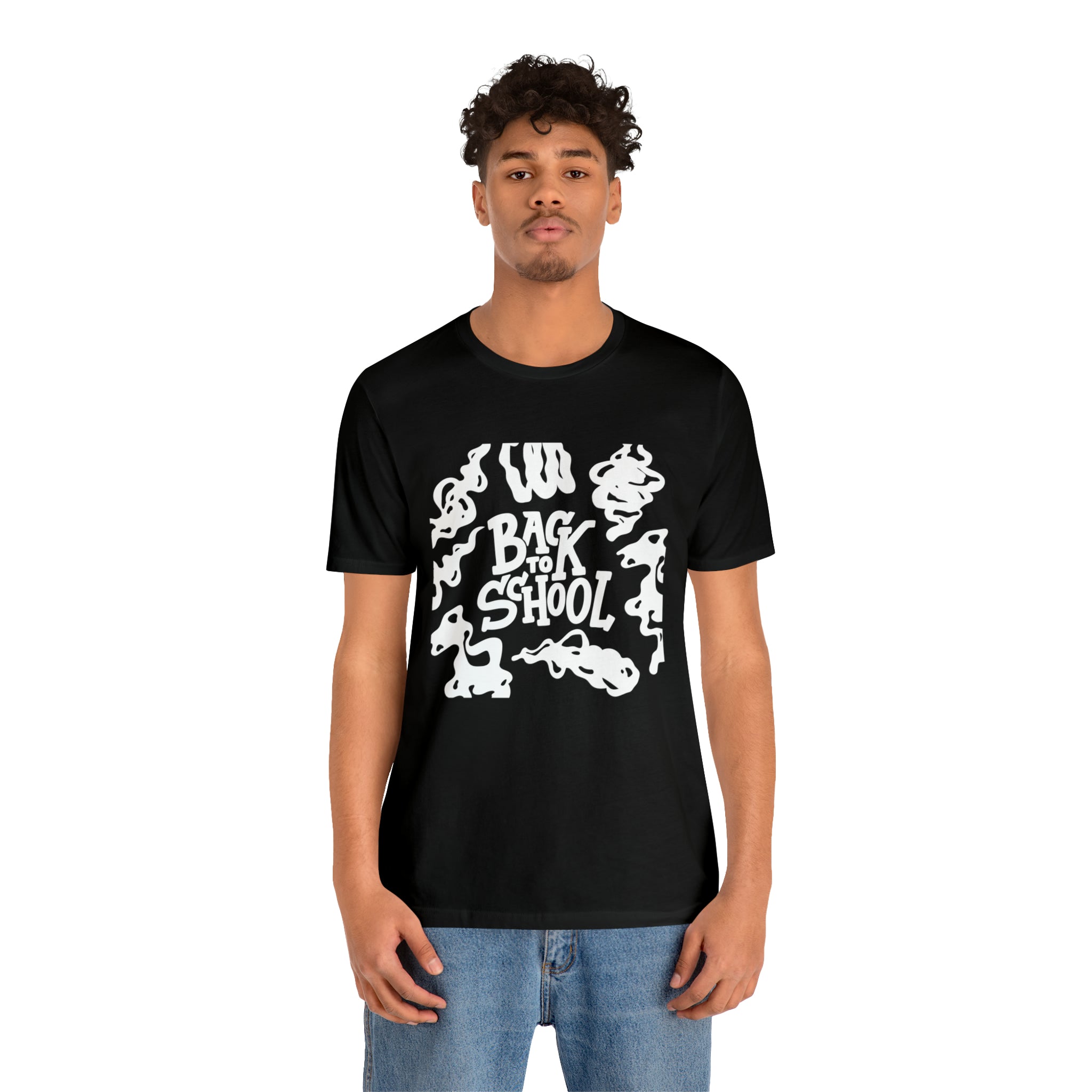 Back to School Ink Shirt | Black and White School Unisex T-Shirt
