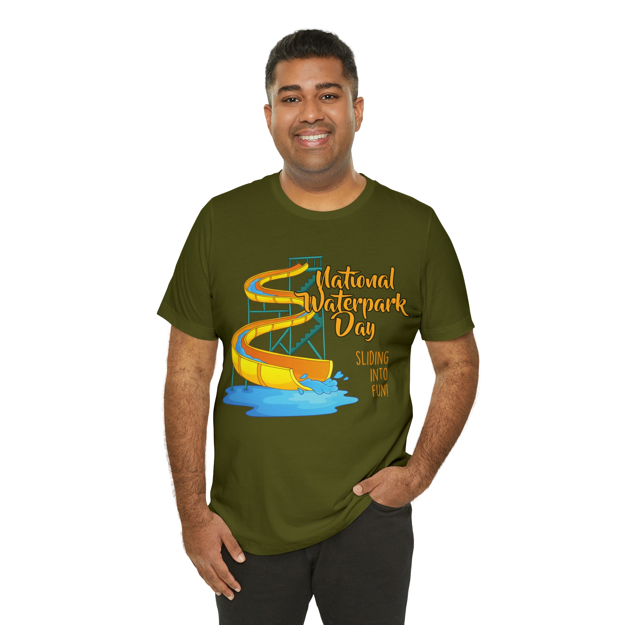National Waterpark Day Shirt | Waterpark Slide Unisex T-Shirt