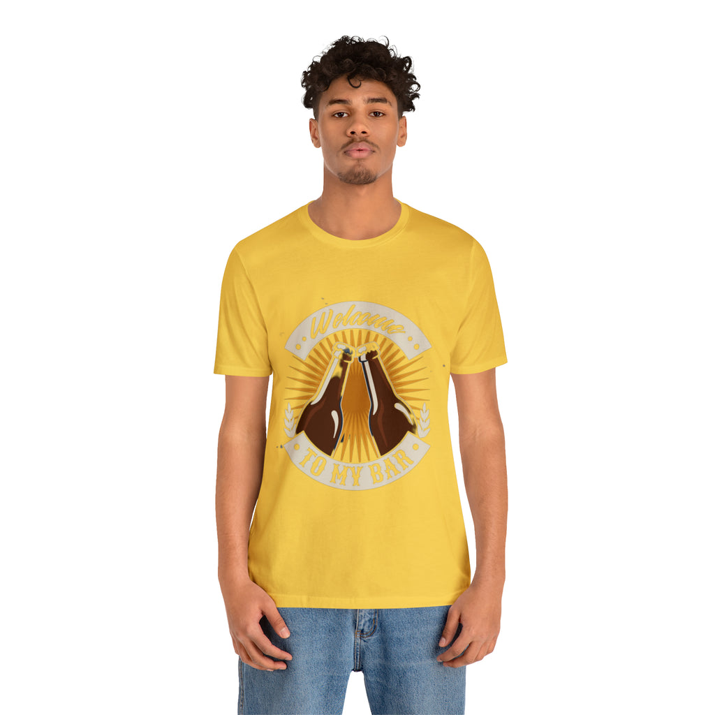 Welcome to my Bar Beer Shirt | Drink Beer Unisex T-Shirt
