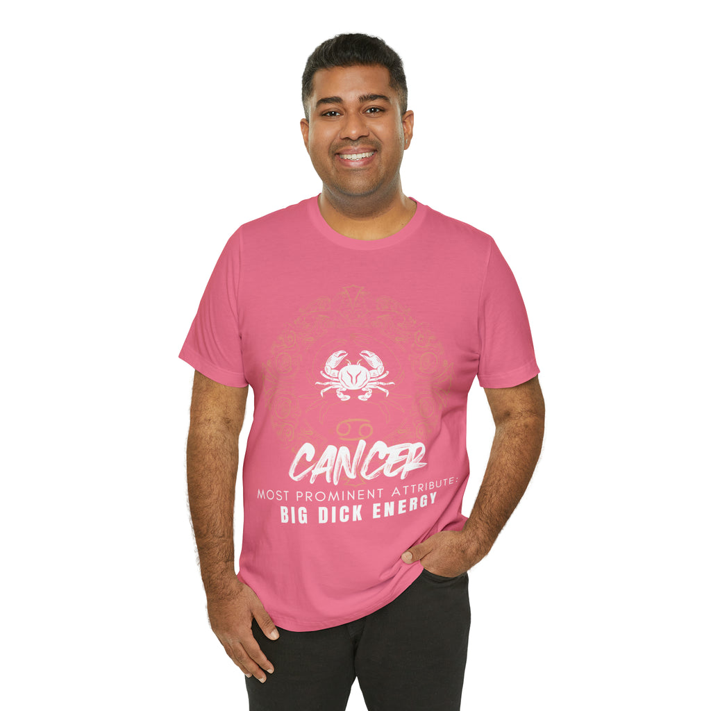 Cancer Zodiac Big Dick Energy Shirt | Zodiac Sign Statement T-Shirt